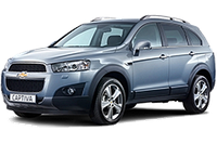 Бризковики для Chevrolet Captiva 2011-2013