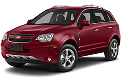 Дефлектори вікон (вітровики) для Chevrolet Captiva 2013-2018