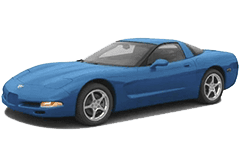 Дефлектори вікон (вітровики) для Chevrolet Corvette C5 1997-2004