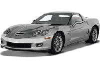 Хром накладки на пороги для Chevrolet Corvette C6 2005-2013