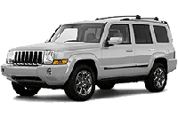 Бризковики для Jeep Commander 2006-2010