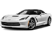 Хром накладки на пороги для Chevrolet Corvette C7 2014-2019
