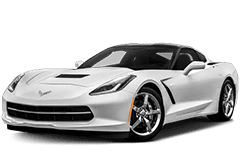 Дефлектори вікон (вітровики) для Chevrolet Corvette C7 2014-2019