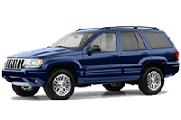 Бризковики для Jeep Grand Cherokee (Wj) 1999-2004