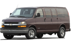 Дефлектори вікон (вітровики) для Chevrolet Express 1996+