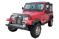 Бризковики для Jeep Wrangler (YJ) 1986-1996