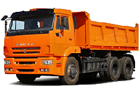Дефлектори капоту (мухобійки) для Kamaz