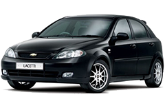 Дефлектори вікон (вітровики) для Chevrolet Lacetti Hatchback 2004-2013