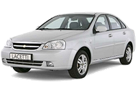 Хром накладки на пороги для Chevrolet Lacetti Sedan 2004-2013