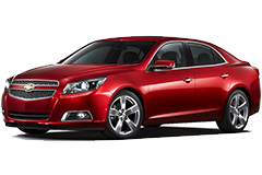 Дефлектори вікон (вітровики) для Chevrolet Malibu 2012-2014