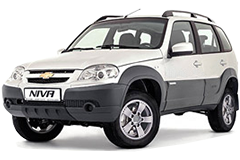 Дефлектори вікон (вітровики) для Chevrolet Niva 2010+