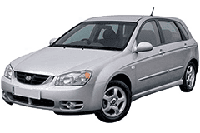 Бризковики для Kia Cerato 1 Hatchback 2004-2008