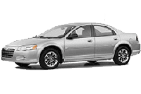 Бризковики для Chrysler Sebring 2001-2004