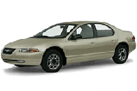 Хром накладки на пороги для Chrysler Stratus 1995-2000