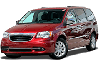 Хром накладки на пороги для Chrysler Voyager 2011+
