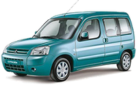 Хром накладки на пороги для Citroën Berlingo 1996-2008