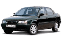 Дефлектори вікон (вітровики) для Suzuki Baleno 1995-2002