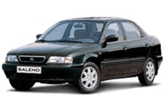 Дефлектори вікон (вітровики) для Suzuki Baleno 1995-2002