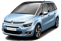 Хром накладки на пороги для Citroën C4 Grand Picasso 2013+
