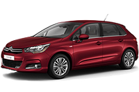Хром накладки на пороги для Citroën C4 Hatchback 2010+