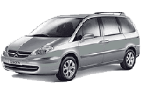 Хром накладки на пороги для Citroën C8 2002-2014