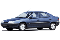 Хром накладки на пороги для Citroën Xantia 1993-2002