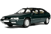 Хром накладки на пороги для Citroën XM 1989-2000
