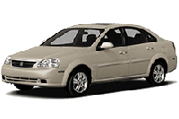 Дефлектори вікон (вітровики) для Suzuki Forenza 2004+