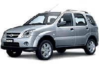 Дефлектори вікон (вітровики) для Suzuki Ignis 2003-2008