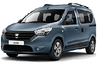 Хром накладки на пороги для Dacia Dokker 2012+