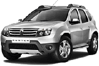 Дефлектори вікон (вітровики) для Dacia Duster 2010-2018