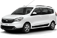 Накладки на арки (розширювачі арок) для Dacia Lodgy 2012+