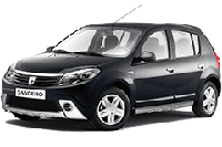 Хром накладки на пороги для Dacia Sandero (Stepway) 2007-2013