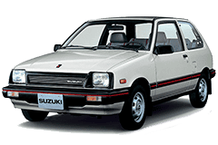 Дефлектори вікон (вітровики) для Suzuki Swift 1988-1995