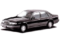 Хром накладки на пороги для Daewoo Brougham 1993-1999