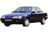 Хром накладки на пороги для Daewoo Espero 1994-2000