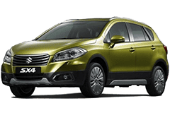 Дефлектори вікон (вітровики) для Suzuki SX4 2013-2016
