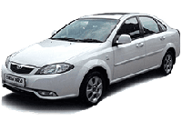 Хром накладки на пороги для Daewoo Gentra 2013+