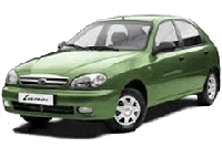 Хром накладки на пороги для Daewoo Lanos Хэтчбек