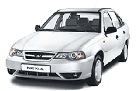 Хром накладки на пороги для Daewoo Nexia 2008-2015