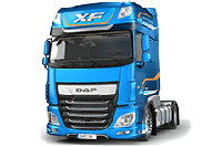 Хром накладки на пороги для DAF CF