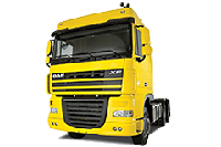 Хром накладки на пороги для DAF XF95 2002-2006