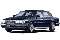 Дефлектори капоту (мухобійки) для Lincoln Continental 1988-1994