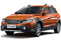 Дефлектори вікон (вітровики) для DFM Fengshan H30 Cross 2011+