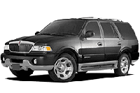 Дефлектори капоту (мухобійки) для Lincoln Navigator 1997-2003