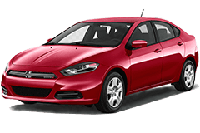 Хром накладки на пороги для Dodge Dart 2012-2016