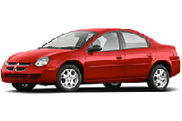 Хром накладки на пороги для Dodge Neon 1999-2006