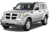 Хром накладки на пороги для Dodge Nitro 2007+