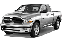 Хром накладки на пороги для Dodge Ram 2008+