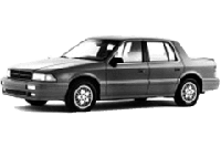 Хром накладки на пороги для Dodge Spirit 1989-1994